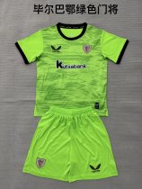 Athletic Bilbao Goalkeeper  Fans  (Kids and Man 16-2XL )  1:1 Quality Soccer Jersey  26-27