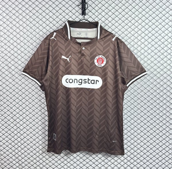 St. Pauli  Home Fans 1:1 Quality Soccer Jersey 26-27