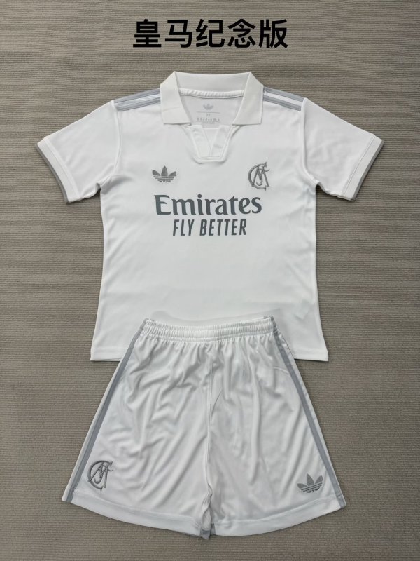 Real Madrid Special Edition Fans Kids 1:1 Quality Soccer Jersey  26-27  (Kids and Man 16-2XL )