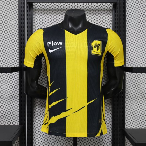 Al Ittihad Saudi  Home  player 1:1 Quality Soccer Jersey 26-27