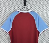 Retro Aston Villa Home 1:1 Quality Soccer Jersey  1998