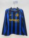 Inter Milan Home Long Sleeve  Fans 1:1 Quality Soccer Jersey   26-27