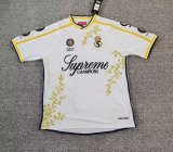 Real Madrid Retro Embroidery Special Edition White Fans 1:1 Quality Soccer Jersey  26-27