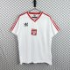 Retro poland Home Fans 1:1 Quality Soccer Jersey  1986