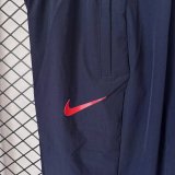 PSG Paris  Windbreaker Sets With pants  Blue 1:1 Quality Soccer Jersey  26-27