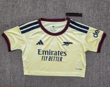 Arsenal Third Away women Cheerleading  Fans 1:1 Quality Soccer Jersey   26-27
