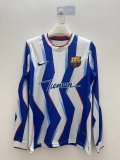 Barcelona  Special  Edition Long Sleeve  Fans 1:1 Quality Soccer Jersey 26-27
