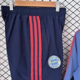 Bayern Munich  Windbreaker Sets With pants  Grey 1:1 Quality Soccer Jersey  26-27