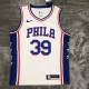 Philadelphia 76ers White  #39 HOWARD  1:1 Quality NBA  Season Jerseys