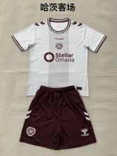 Heart of Midlothian  Away   1:1 Quality Soccer Jersey  26-27 (Kids and men 16-2XL  )