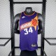 Phoenix Suns Retro City Edition Purplr #34 BARKLEY 1:1 Quality NBA Jerseys 2023