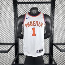 Phoenix Suns Retro White #1 BOOKER  1:1 Quality NBA Jerseys 2018