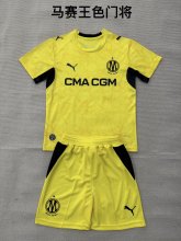 Marseille  Goalkeeper  Fans   A1:1 Quality Soccer Jersey  26-27  (Kids and Man 16-2XL )