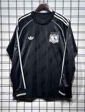 Retro Colo-Colo Leisure Special  Edition  Long Sleeve Fans  1:1 Quality Soccer Jersey  26-27