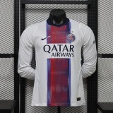 PSG Paris Away Long Sleeve Player 1:1 Quality Soccer Jersey  26-27