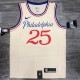 Philadelphia 76ers City Edition  White #25 SIMMONS 1:1 Quality NBA  Season Jerseys 2020