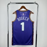 Phoenix Suns City Edition Purplr #1 BOOKER 1:1 Quality NBA Jerseys 2025