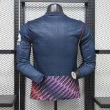 Tottenham Away Long Sleeve Player  1:1 Quality Soccer Jersey  26-27