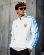 Argentina Windbreaker White 1:1 Quality Soccer Jersey 26-27