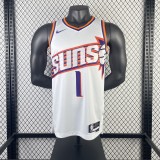 Phoenix Suns White #1 BOOKER 1:1 Quality NBA Jerseys 2024