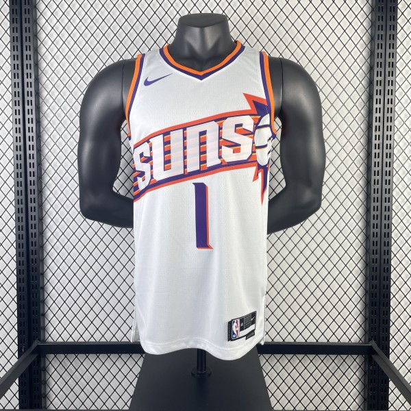 Phoenix Suns White #1 BOOKER 1:1 Quality NBA Jerseys 2024