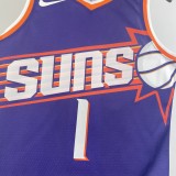 Phoenix Suns Purple #1 BOOKER 1:1 Quality NBA Jerseys 2024