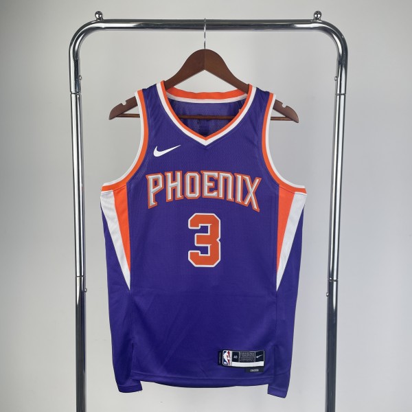Phoenix Suns Purple #3 PUAL :1 Quality NBA Jerseys 2023