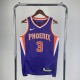 Phoenix Suns Purple #3 PUAL :1 Quality NBA Jerseys 2023