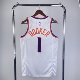 Phoenix Suns White #1 BOOKER :1 Quality NBA Jerseys 2023