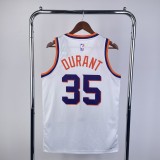 Phoenix Suns White #35 DURANT 1:1 Quality NBA Jerseys 2024