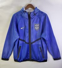 Usa Windbreaker Blue 1:1 Quality Soccer Jersey  26-27 （2026）
