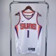 Phoenix Suns White #1 BOOKER :1 Quality NBA Jerseys 2023