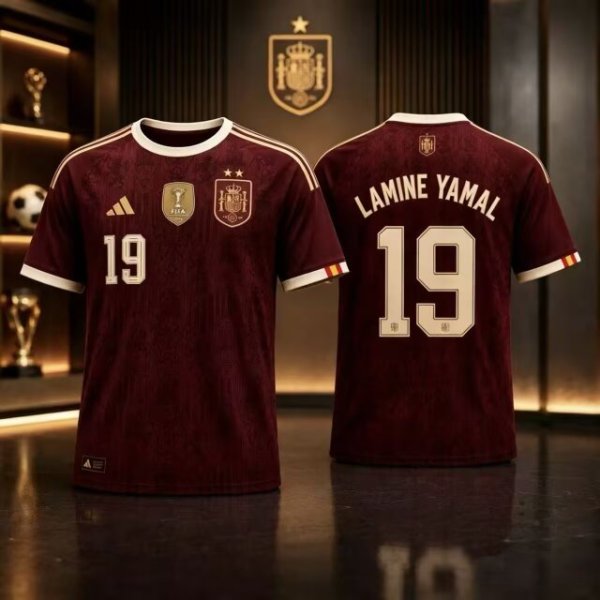 Spain champion Special  Edition Fans 1:1 Quality Soccer Jersey 26-27（2026）