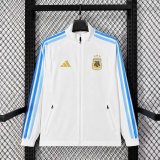 Argentina Windbreaker White 1:1 Quality Soccer Jersey 26-27