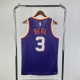 Phoenix Suns Purple #3 BEAL 1:1 Quality NBA Jerseys 2024