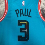 Phoenix Suns  City Edition  Blue #3 PAUL 1:1 Quality NBA Jerseys 2023