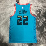 Phoenix Suns  City Edition  Blue #22 AYTON 1:1 Quality NBA Jerseys 2023