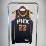Phoenix Suns Black #22 AYTON 1:1 Quality NBA Jerseys 2023