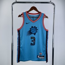 Phoenix Suns  City Edition  Blue #3 PAUL 1:1 Quality NBA Jerseys 2023