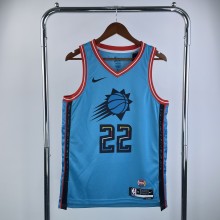 Phoenix Suns  City Edition  Blue #22 AYTON 1:1 Quality NBA Jerseys 2023