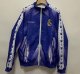 Real Madrid  Two-sided Blue White Windbreaker 26-27