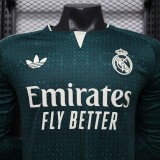 Real Madrid  Away  Long Sleeve Player 1:1 Quality Soccer Jersey  26-27