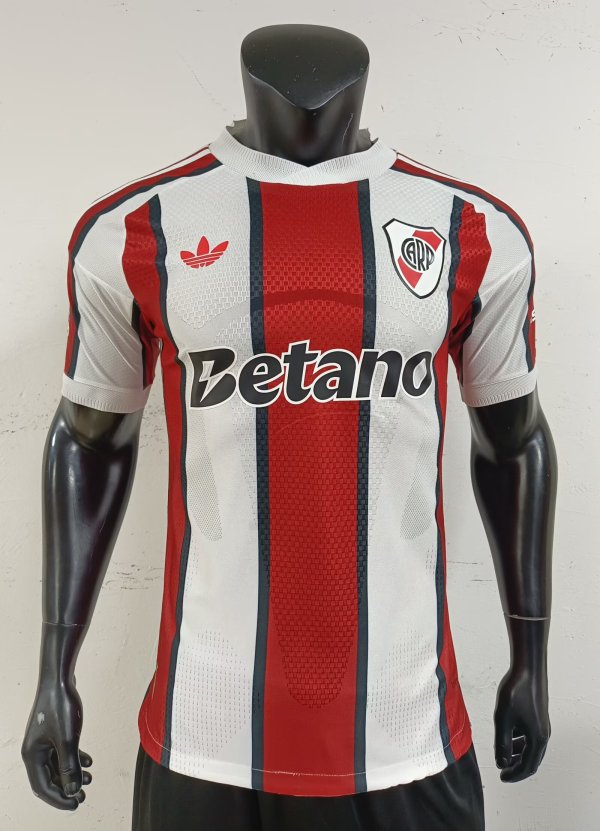 River Plate Away Player 1:1 Quality Soccer Jersey 26-27