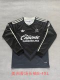 Club America Away Long Sleeve  Fans 1:1 Quality Soccer Jersey   26-27