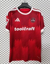 FC Nurnberg Home Fans 1:1 Quality Soccer Jersey  26-27