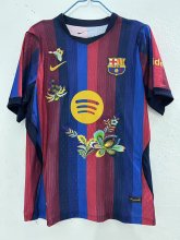 Barcelona  Home  Embroidery  Special  Edition  Fans 1:1 Quality Soccer Jersey 26-27