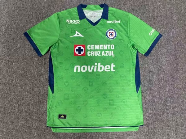 Cruz Azul  Goalkeeper  player 1:1 Quality Soccer Jersey 26-27