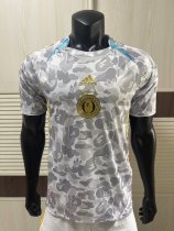 Adidas Clover ABATHING APE T-shirt  Grey Player 1:1 Quality Soccer Jersey  26-27