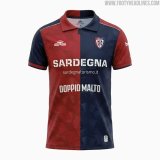 Cagliari Home  Fans 1:1 Quality Soccer Jersey 26-27
