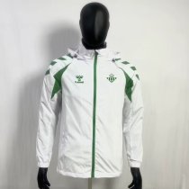 Betis Windbreaker White  1:1 Quality Soccer Jersey26-27